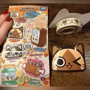 Palico Washi Tape Monster Hunter Cute